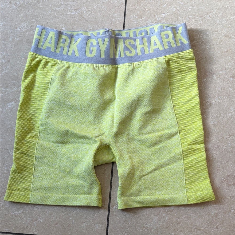 Gymshark Lemon Yellow Training Shorts